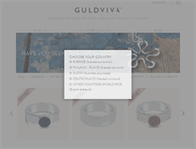 Tablet Screenshot of guldviva.com